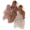 Picture of Noorahi’s AirSoft Hijab Scarf Polyester Cotton-Linen Feel 90x180cm - NRMG-H600-16X