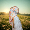Picture of Noorahi's Designer Premium Satin Hijab Scarf 115cm x 115cm - NRXW-ST115X42-P001