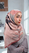Picture of Noorahi's Aromatic Designer Premium Cotton Voile Hijab Scarf (Baby Seam Stiching) 115cm x 115cm - NRQT-APCV115X27-P004