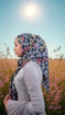 Picture of Noorahi's Aromatic Designer Premium Cotton Voile Hijab Scarf (Baby Seam Stiching) 115cm x 115cm - NRQT-APCV115X27-P009