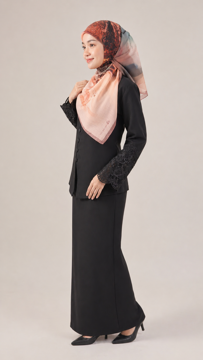 Picture of Noorahi's Aromatic Designer Premium Cotton Voile Hijab Scarf (Baby Seam Stitching) 115cm x 115cm - NRQT-APCV115X27-P006