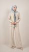 Picture of Noorahi's Aromatic Designer Premium Cotton Voile Hijab Scarf (Baby Seam Stitching) 115cm x 115cm - NRQT-APCV115X27-P003