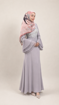 Picture of Noorahi's Aromatic Designer Premium Cotton Voile Hijab Scarf (Baby Seam Stitching) 115cm x 115cm - NRQT-APCV115X27-P004