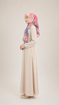 Picture of Noorahi's Aromatic Designer Premium Cotton Voile Hijab Scarf (Baby Seam Stitching) 115cm x 115cm - NRQT-APCV115X27-P007