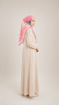 Picture of Noorahi's Aromatic Designer Premium Cotton Voile Hijab Scarf (Baby Seam Stitching) 115cm x 115cm - NRQT-APCV115X27-P007
