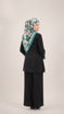 Picture of Noorahi's Aromatic Designer Premium Cotton Voile Hijab Scarf (Baby Seam Stitching) 115cm x 115cm - NRQT-APCV115X27-P014