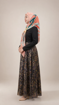Picture of Noorahi's Aromatic Designer Premium Cotton Voile Hijab Scarf (Baby Seam Stitching) 115cm x 115cm - NRQT-APCV115X27-P018