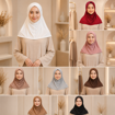 Picture of Noorahi's Plain Instant Hijab Premium Crystal Hemp Soft Series